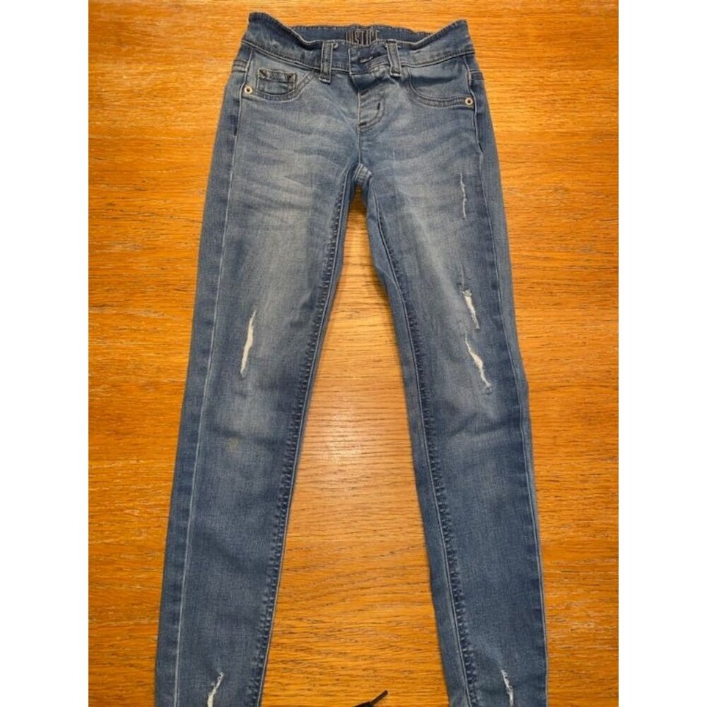 Justice Denim Jeggings-10